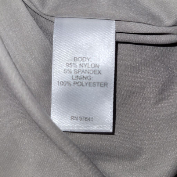 Women's J.Jill Sequin Pencil Skirt M Silver/Sterling - Picture 5 of 8